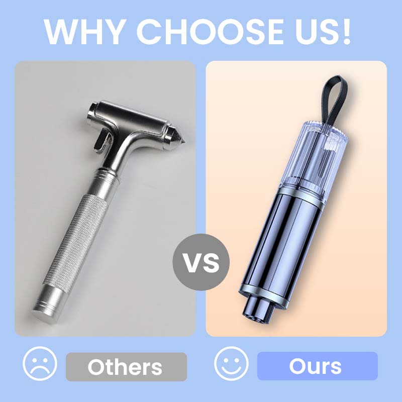 🌟 Hot Sale 50% OFF🌟Emergency Car Window Breaker Seatbelt Cutter Tool