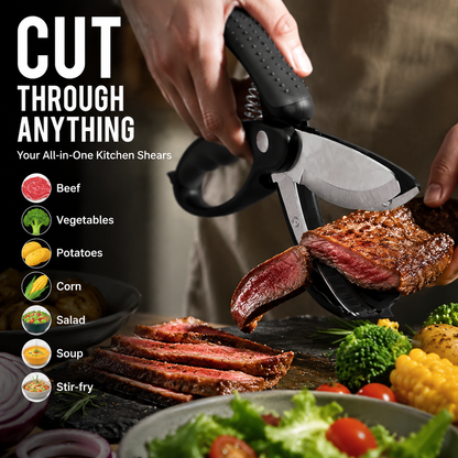 Stainless Steel Multifunctional Kitchen Scissors