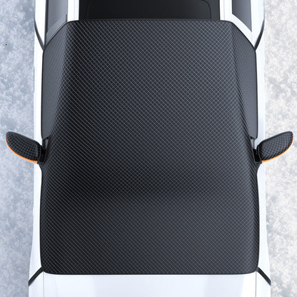 Block Snow & Ice Instantly! Magnetic Windshield Cover