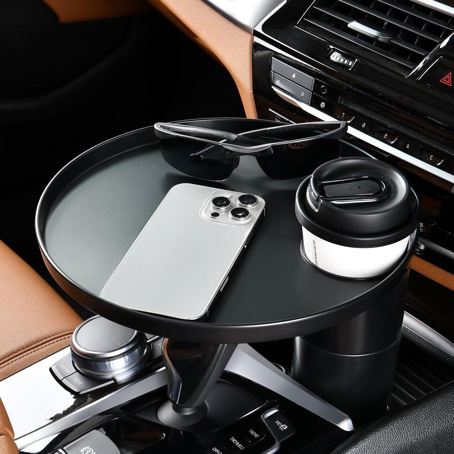 Storage Compartments and Cup Holders for the Car