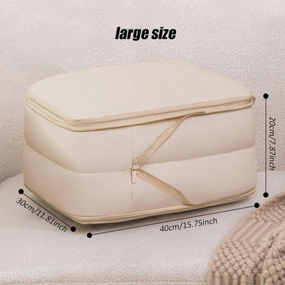 New Advanced Large-Capacity Seasonal Clothing Storage Bag Ideal for Travel and Space-Saving Storage.