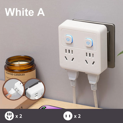 Multi-Function Socket Converter with Night Light