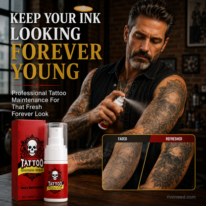 🎨 50% OFF | Tattoo Aftercare Moisturizing Spray 💧 Hydrating Mist for Vibrant & Healthy Ink