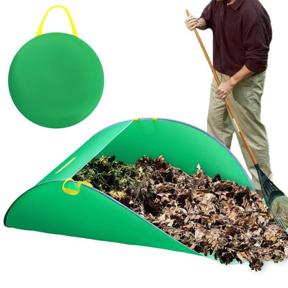 Green Leaf Collection Garden Leaf Gathering Tent - Portable, Easy-to-Use Garden Cleaning Tool for Outdoor Cleanup,toolupgrade