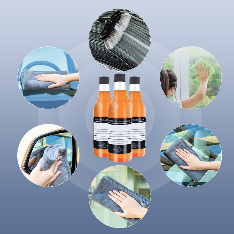 🔥Buy 1 get 1 free✨Car Glass Oil Film Stain Removal Cleaner