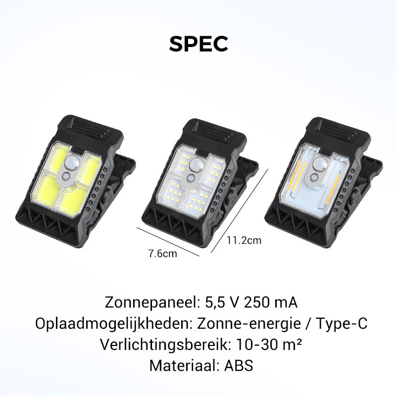 🔥2026 Hot Sale - 50% korting🔥Buitenlamp op zonne-energie met bewegingssensor