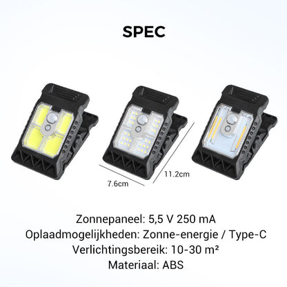 🔥2026 Hot Sale - 50% korting🔥Buitenlamp op zonne-energie met bewegingssensor