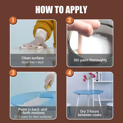 🔥Water-based Environmentally Friendly Odorless Wood Furniture Repair and Renovation Paint