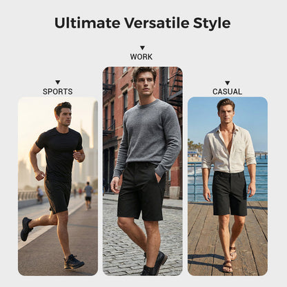 ⏳LAST DAY SALE 60% OFF !!📢Men's Stretch Quick Dry Casual Golf Shorts