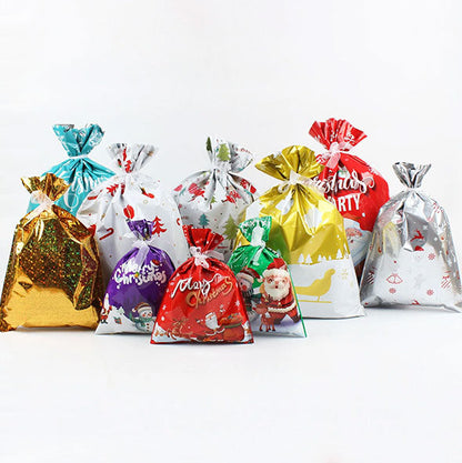 🎅Christmas Sales🎄Drawstring Christmas Gift Bags (Biodegradable)