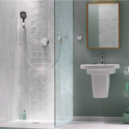 Large Panel Square 8-speed Booster Shower Head