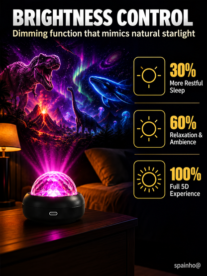 🌌Ocean Dinosaur Projector Lamp – Popular with over 100,000 users