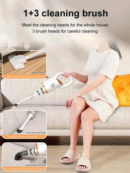 Cordless Household and Car Vacuum Cleaner