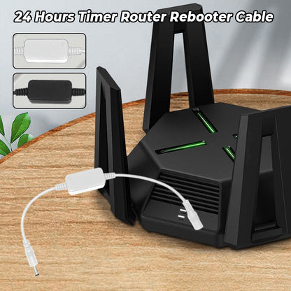 🔥Buy 1 Get 1 Free🔥24 Hours Timer Router Rebooter Cable