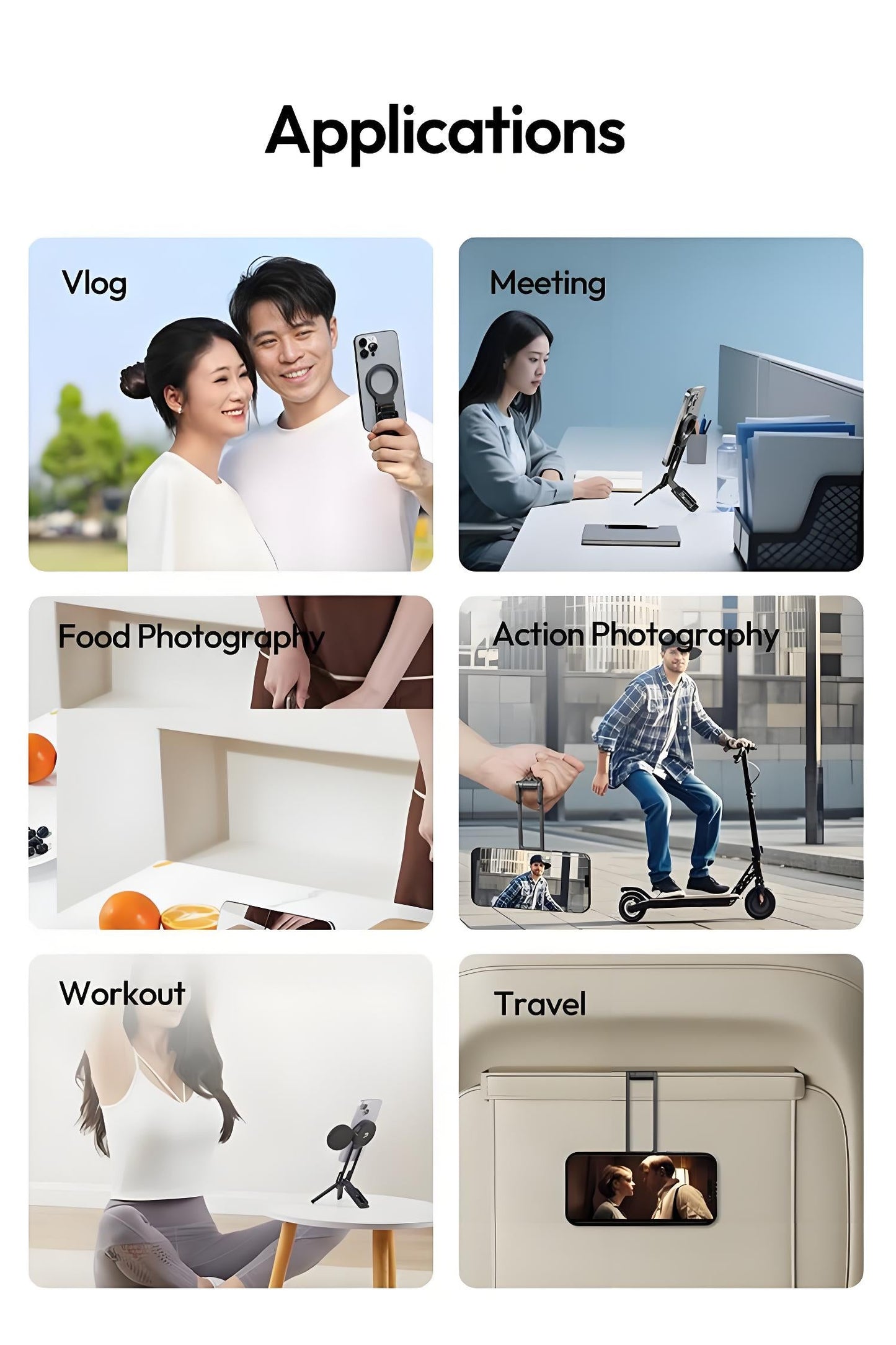 🔥HOT SALE 🔥Strong Magnetic Phone Tripod for iPhone (50% OFF)