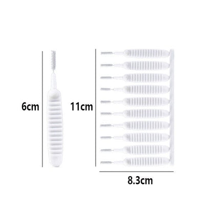 🔥Gap hole anti-clogging cleaning brush（10 pieces）