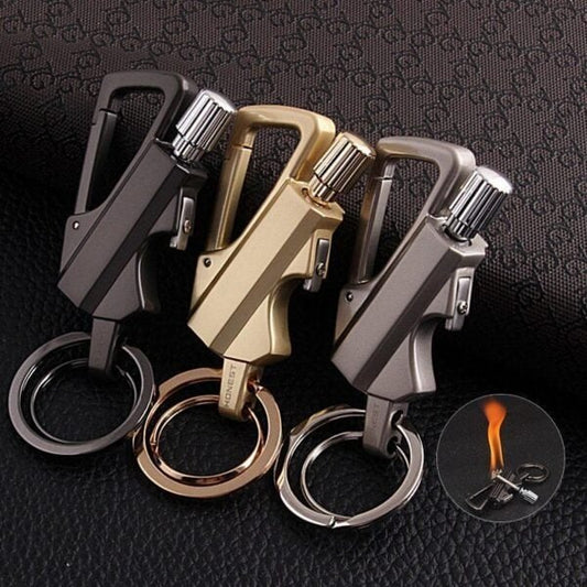 🔥 50% OFF NOW!⛈️ Portable Stormproof Lighter – Waterproof & Windproof Ignition – Mini Keychain Fire Starter – Survival Tool for Camping & Emergency 🏕️