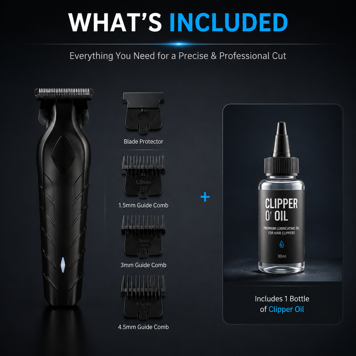 ✂️ Cordless Hair Clipper