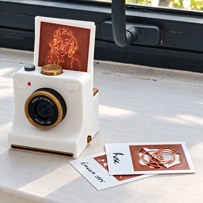 🎃Halloween Deal 50% OFF!🔥Retro Coffee Art Camera – Mechanical Latte Stencil Printer