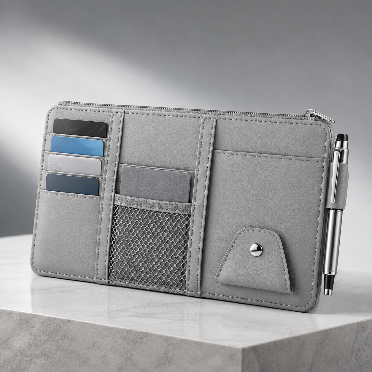 All-in-One Car Sun Visor Organizer