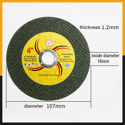 Fast metal cutting disc