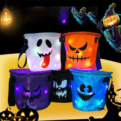 🎃 This Halloween Bag Is Already A Hit! ✨ LED Pumpkin Trick or Treat Bag – The Perfect Glow-Up For Kids 👻