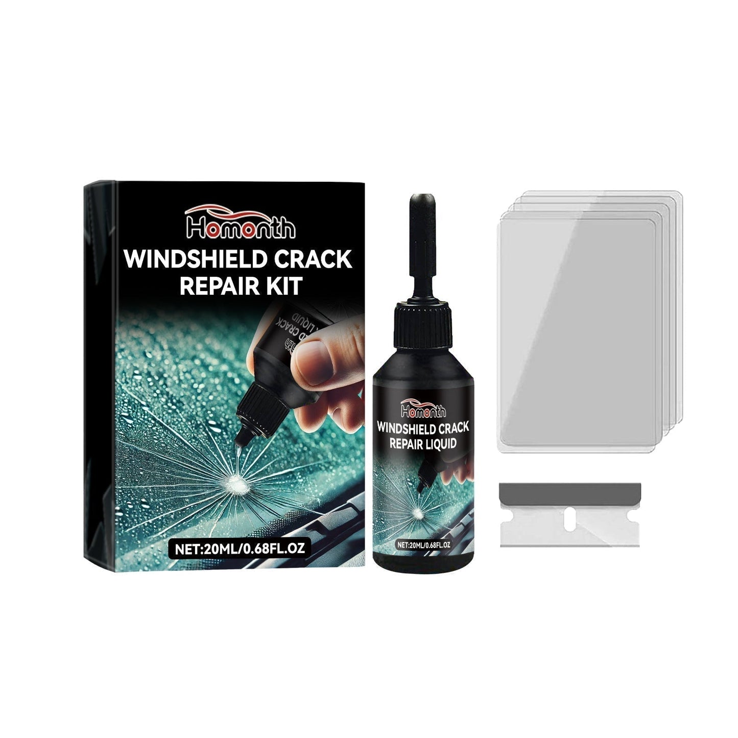 2024 New Car Windshield Crack Repair Fluid