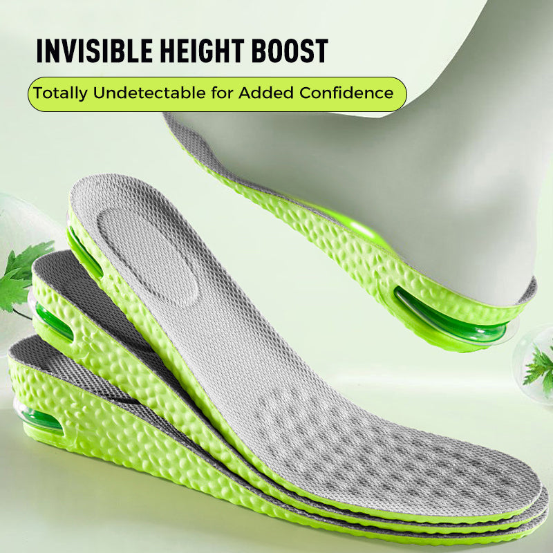 📢📢43% OFF!! ⏰ Comfortable cushioned insoles that increase height: walk effortlessly and in style!👟