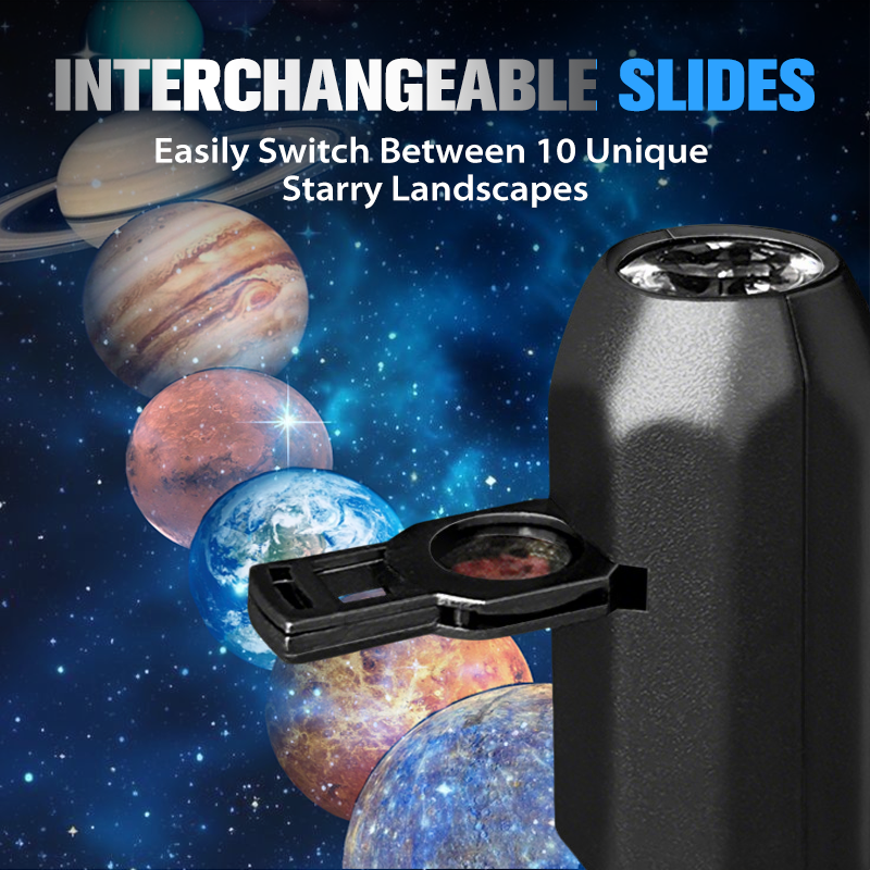 Plug-and-Play HD Star Projector