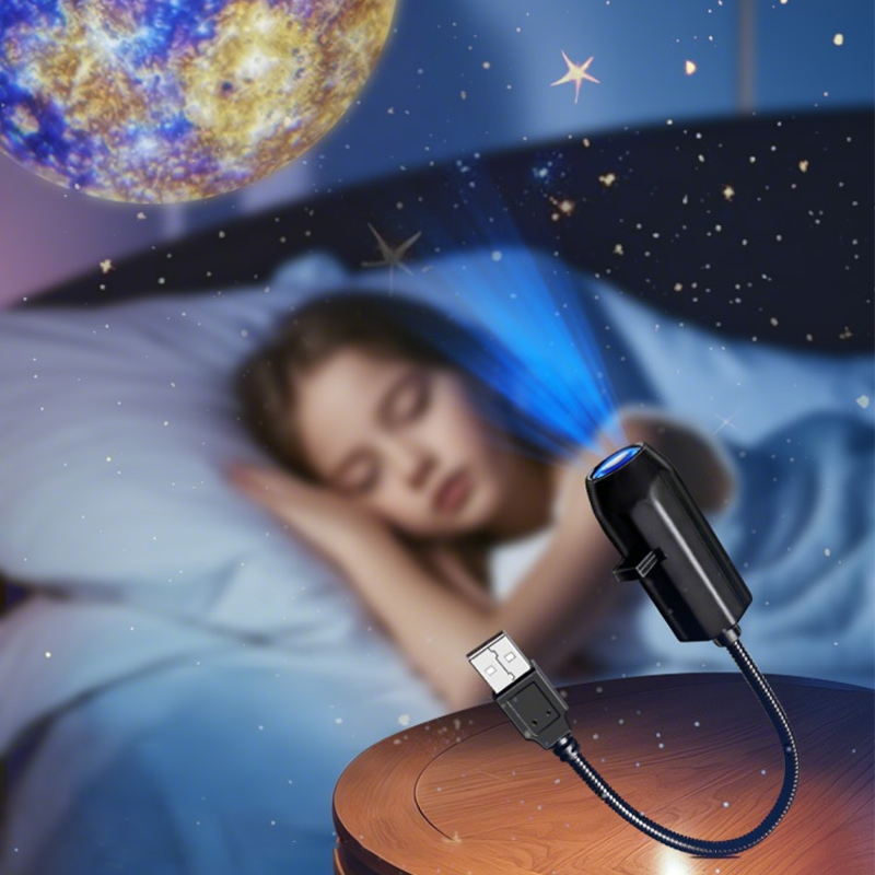 Plug-and-Play HD Star Projector