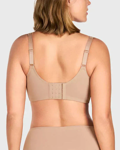 ⏰LAST DAY 65% OFF 💐Women's Elegant Sheer Full Coverage Plus Size Bra, Breathable Mesh Large Size Lingerie, Support Comfort Everyday Bra