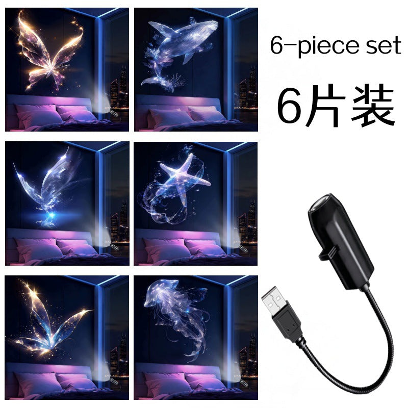 Plug-and-Play HD Star Projector