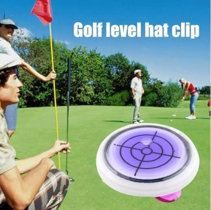 🔥(Golf trainer) Golf Ball Marker Round Cap Clip Mark with Level Function