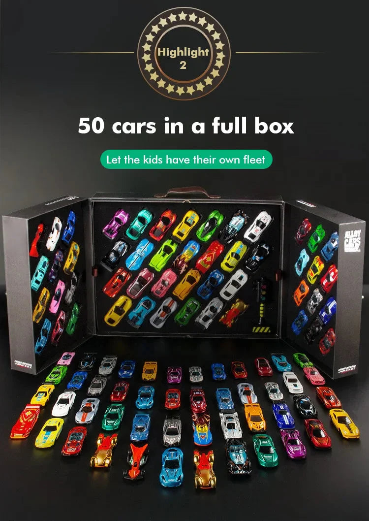 🚗✨ So realistic you’ll want to hop right in! A set of die-cast model cars—every detail is spot on. Available now for a limited time with an introductory discount!