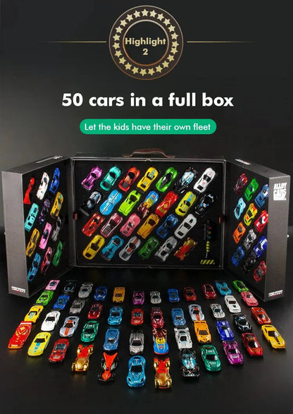🚗✨ So realistic you’ll want to hop right in! A set of die-cast model cars—every detail is spot on. Available now for a limited time with an introductory discount!
