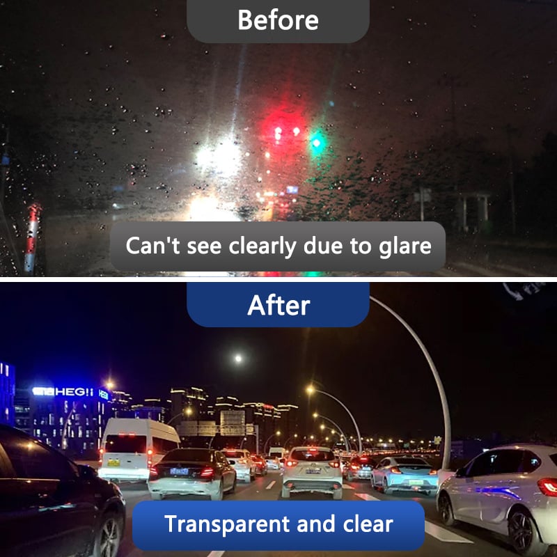 🔥Buy 1 get 1 free✨Car Glass Oil Film Stain Removal Cleaner