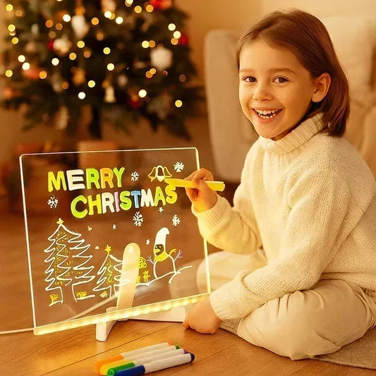✨LAST WEEK SPECIAL PRICE: $22.99!!⏳🎨Luminous Led Drawing Board For Children