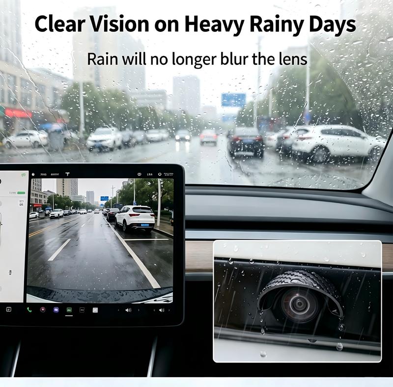 🥳HOT SALE🥳💞50K+ SOLD! Camera Rain Shield – From 16.99$ (4pk)! Blocks rain, clear view & easy install. Safe reversing – grab yours! ✅