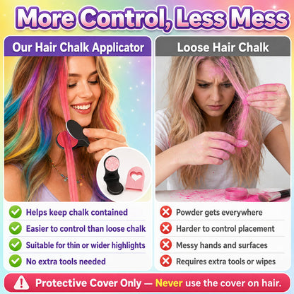 🎨 LIMITED‑TIME 50% OFF! ✨ Temporary Wash‑Out Hair Chalk – Creative, Mess‑free, Party‑ready 🎉