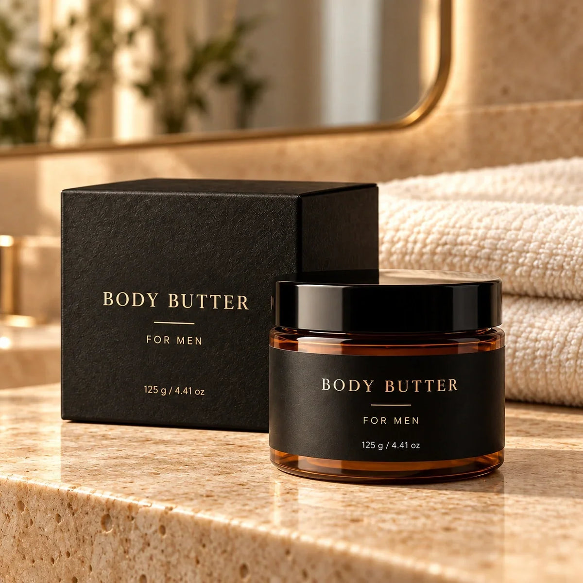 🧴 Miriano Pheromone Body Butter – shea butter & cocoa butter, 12-hour scent, non-greasy finish; replaces both body lotion and eau de cologne. For men who want to smell great all day long.