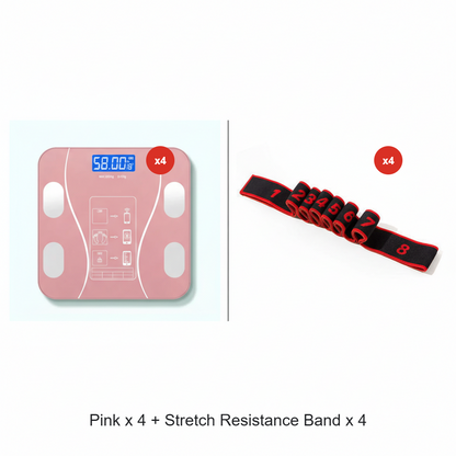 🥳2026 HOT SALE🥳💞50K+ SOLD!👵❤️ 50% OFF! Smart Body Fat Scale – Know your numbers, track your health! Measures weight & body fat easily. Large display, auto-on. Your wellness companion. 🩺📊