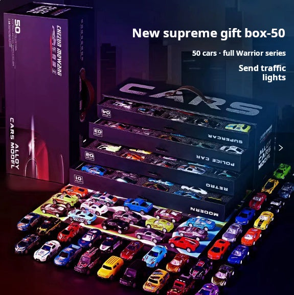 🚗✨ So realistic you’ll want to hop right in! A set of die-cast model cars—every detail is spot on. Available now for a limited time with an introductory discount!