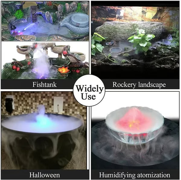 🎃Early Halloween Promotion🔥Mist Maker Ultrasonic Fogger – Indoor/outdoor Landscaping & Halloween Decoration