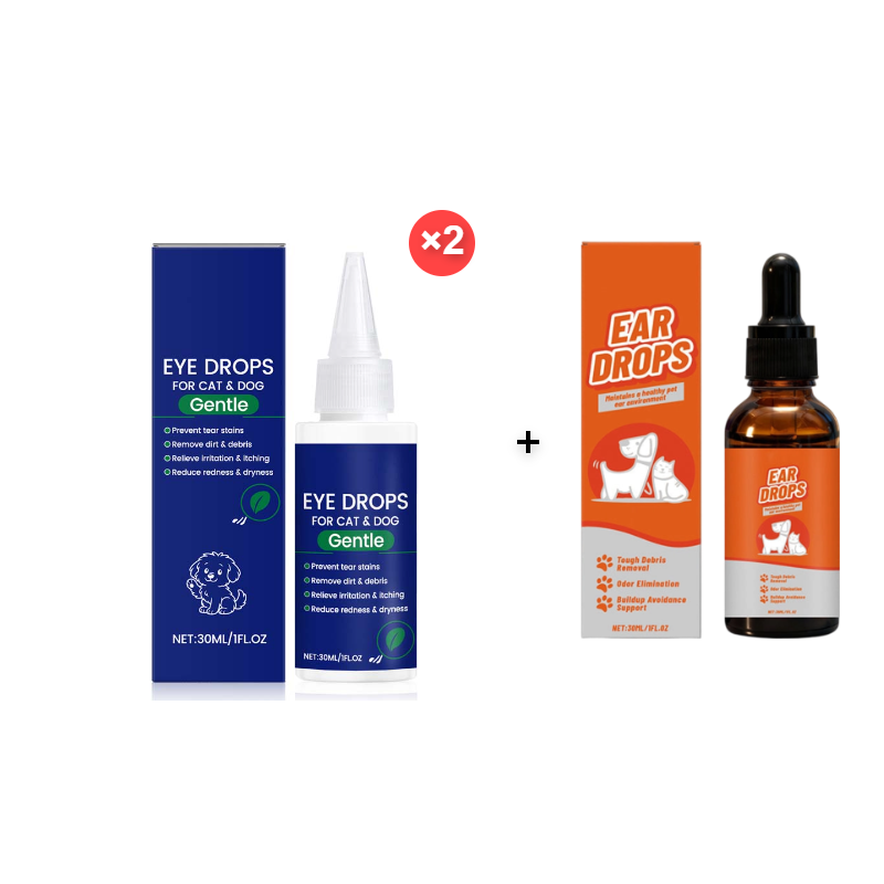 Pet Eye Drops for Dogs & Cats