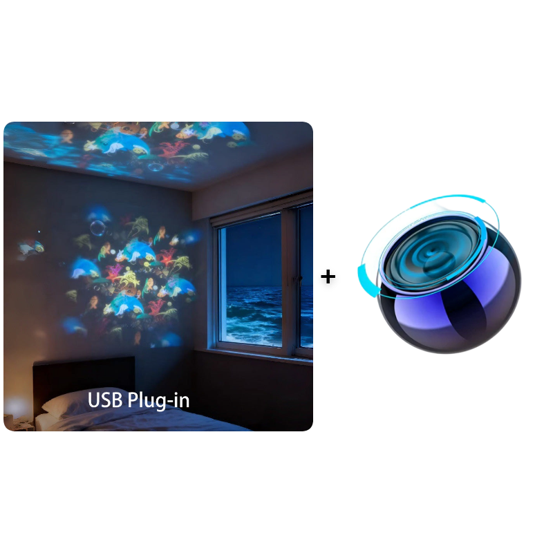 🥳2026 HOT SALE🥳💞50K+ SOLD!💥👵🌈 50% OFF! Dynamic Rotating LED Light Projector – Calm & relaxation for your home. Gentle moving lights ease restless nights. Perfect for bedroom or living room. 🌙✨