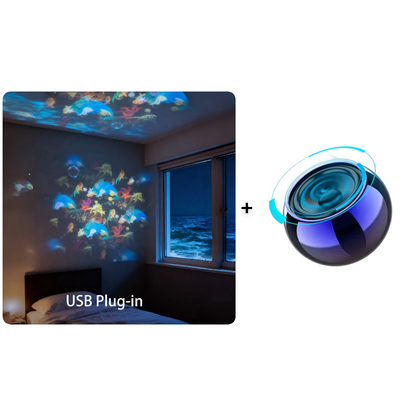 🥳2026 HOT SALE🥳💞50K+ SOLD!💥👵🌈 50% OFF! Dynamic Rotating LED Light Projector – Calm & relaxation for your home. Gentle moving lights ease restless nights. Perfect for bedroom or living room. 🌙✨