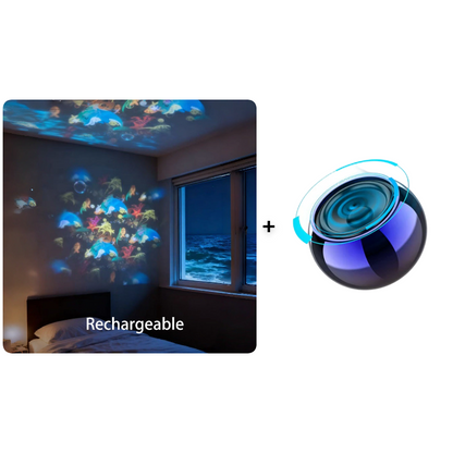 🥳2026 HOT SALE🥳💞50K+ SOLD!💥👵🌈 50% OFF! Dynamic Rotating LED Light Projector – Calm & relaxation for your home. Gentle moving lights ease restless nights. Perfect for bedroom or living room. 🌙✨