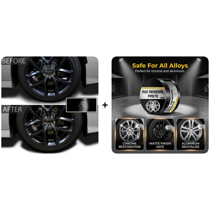 Car Wheel Rim Reflective Stripes Decal