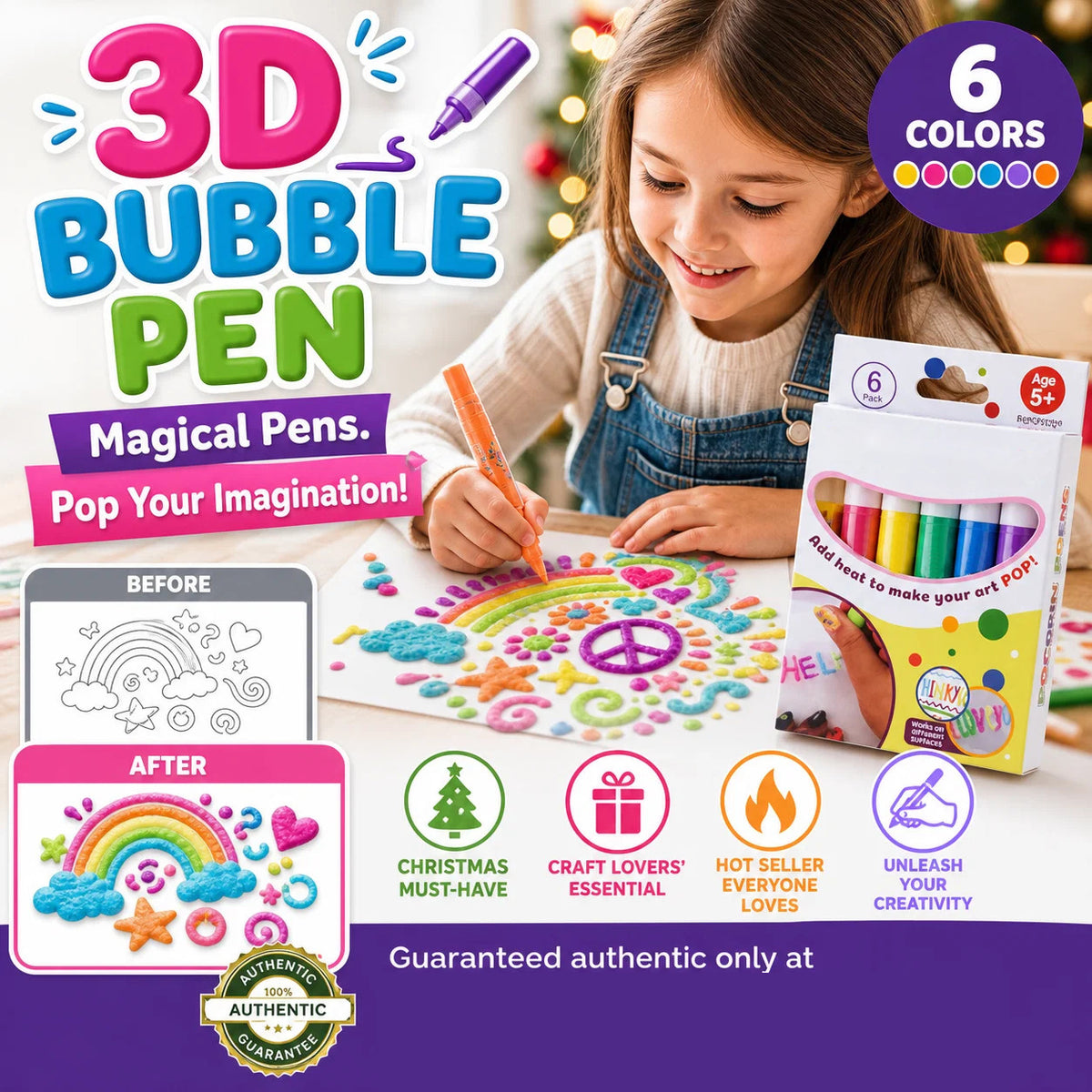 🎅Christmas Sale -48% OFF🎁Magic Puffy Pens