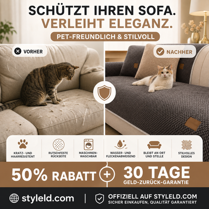 🛋️ 50% OFF! 🧼 Thick Non-Slip Washable Sofa Cover – Durable, Easy to Care For & Perfect for Homes with Pets and Kids 🐾